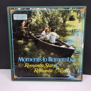 Readers Digest Moments to Remember 7 LP Vinyl Box Set 1986 Romantic Stars Pop